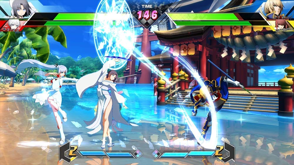 BLAZBLUE CROSS TAG BATTLEのゲーム画面