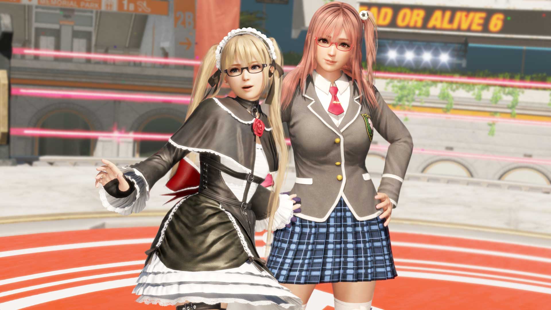 DEADORALIVEのゲーム画面