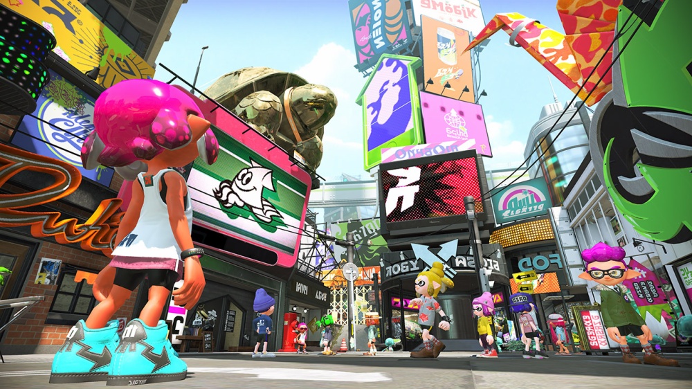 スプラトゥーン2の主人公と街