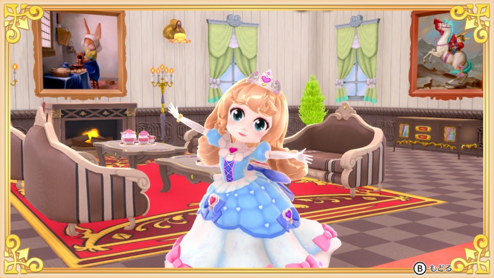 プリティ・プリンセスのゲーム画面