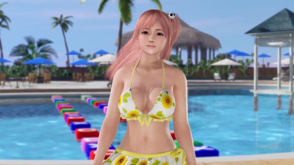 DEAD OR ALIVE Xtreme 3 Scarletのゲーム画面