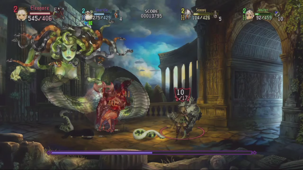 ドラゴンズクラウン・プロのゲーム画面