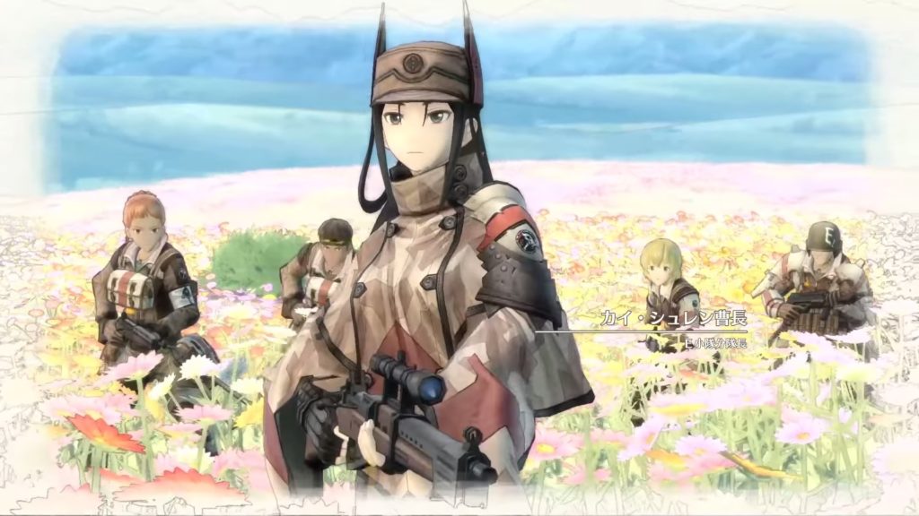 戦場のヴァルキュリア4のゲーム画面
