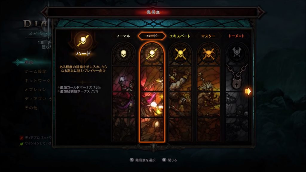 ディアブロ III エターナルコレクションのゲーム画面