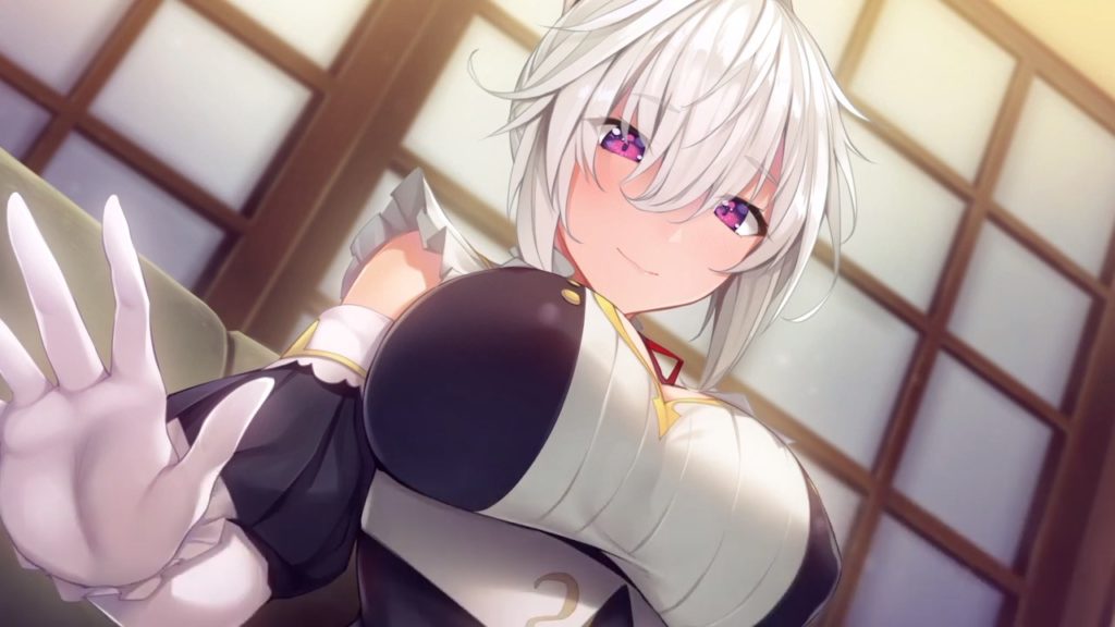 メイドさんのいる暮らしのゲーム画面