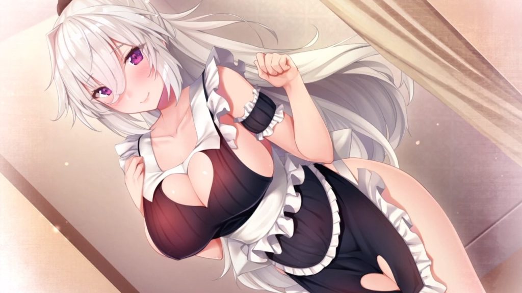 メイドさんのいる暮らしのゲーム画面