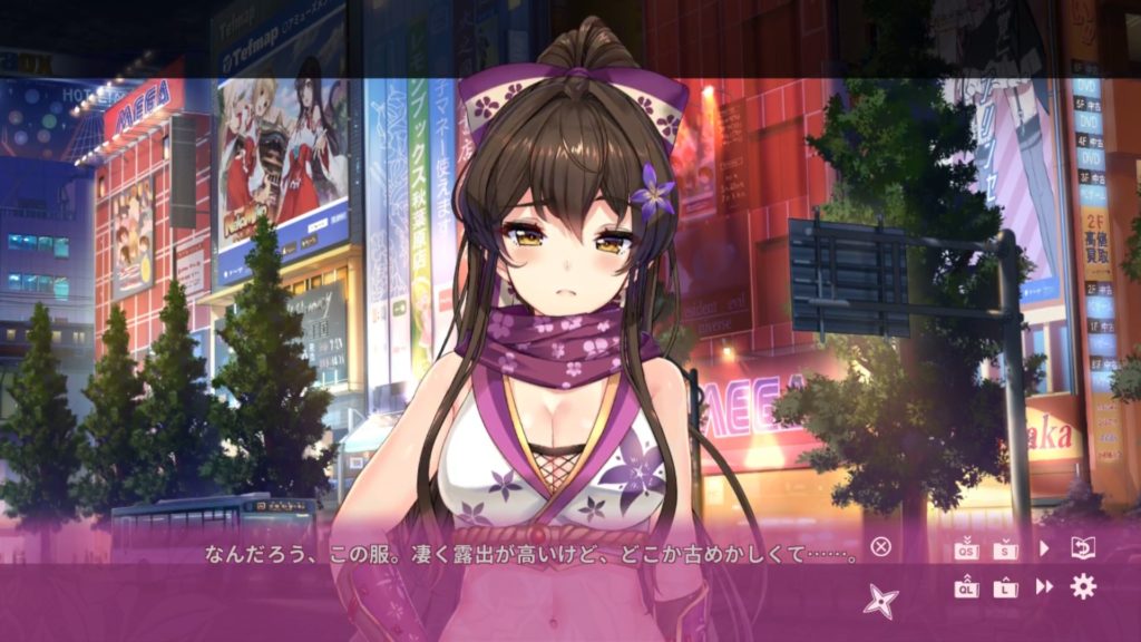NinNinDaysのゲーム画面
