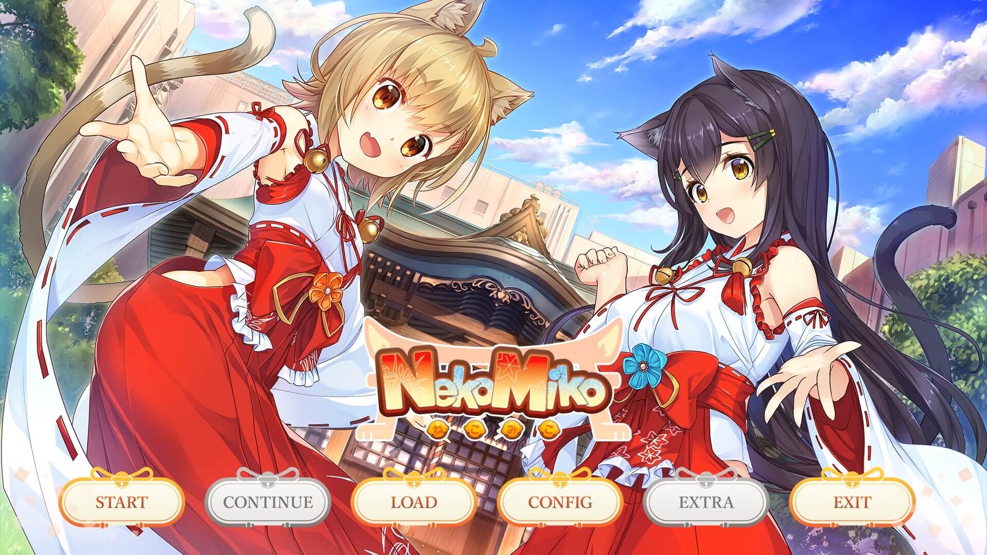 NekoMiko(ねこみこ)のゲーム画面