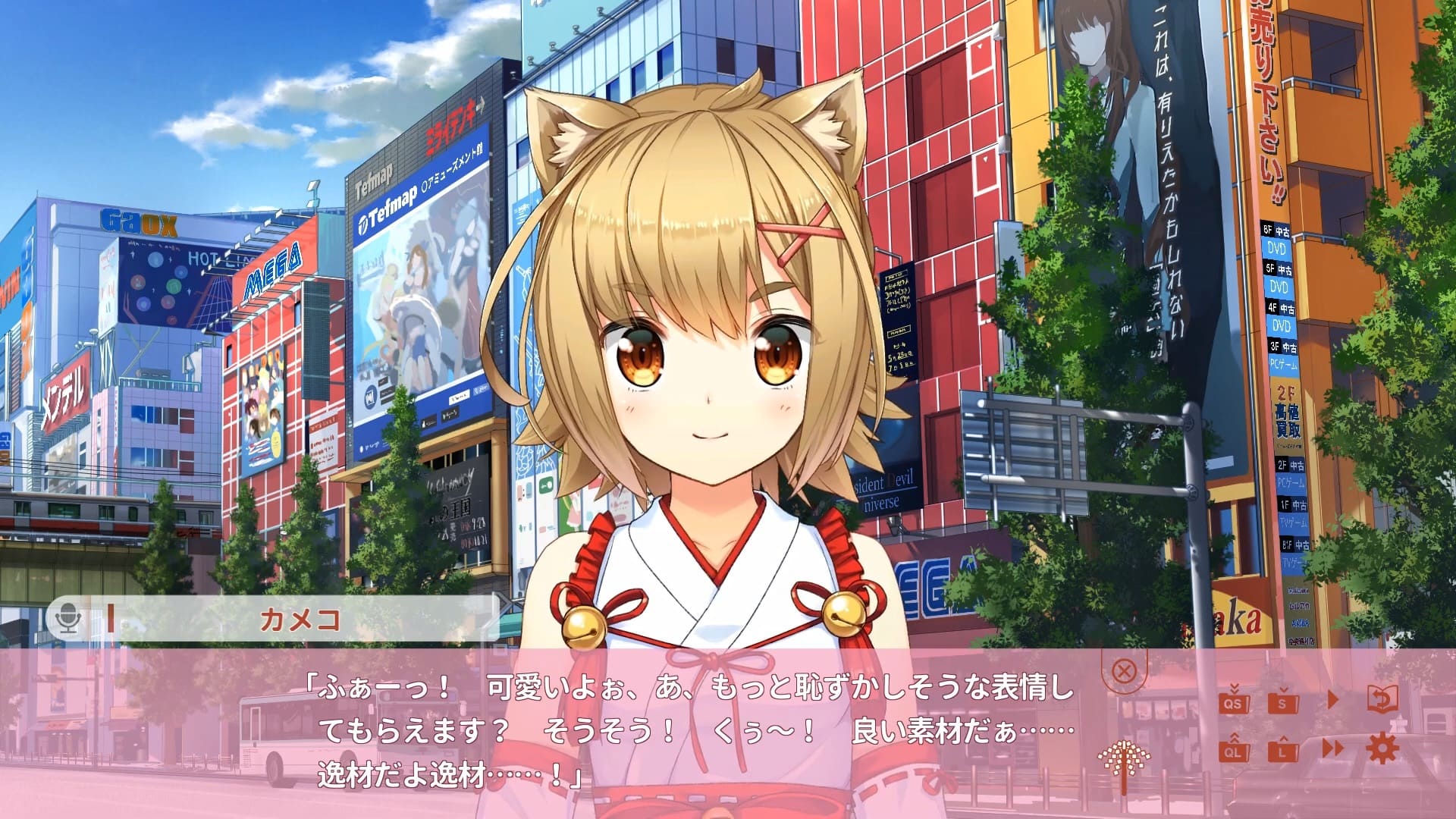 NekoMiko(ねこみこ)のゲーム画面