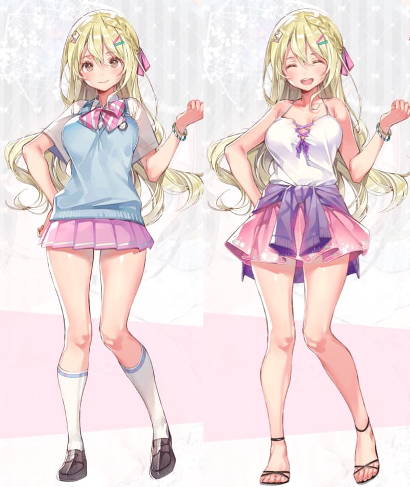 推しのラブより恋のラブのキャラクターの立ち絵