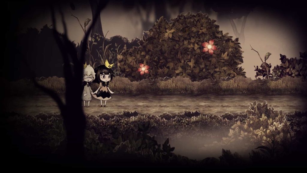 嘘つき姫と盲目王子のゲーム画面