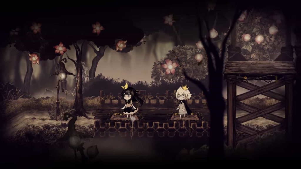 嘘つき姫と盲目王子のゲーム画面
