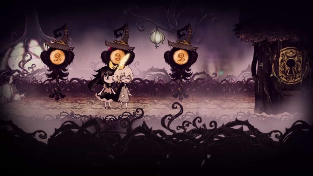 嘘つき姫と盲目王子のゲーム画面