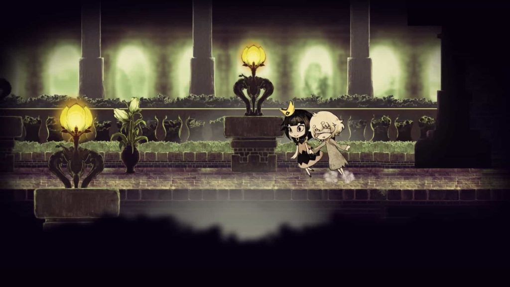 嘘つき姫と盲目王子のゲーム画面