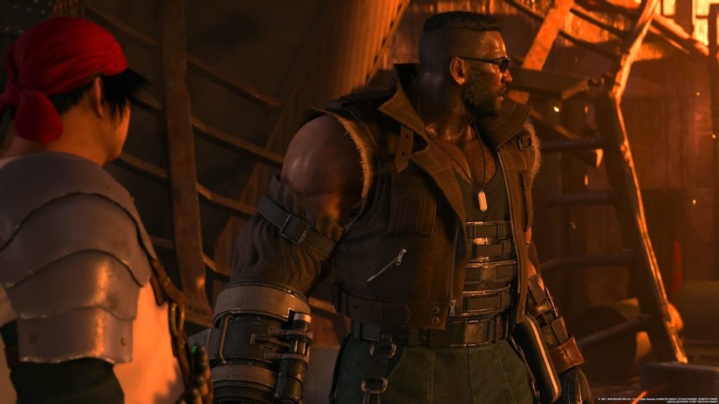 ファイナルファンタジーVII リメイクのバレット・ウォーレス