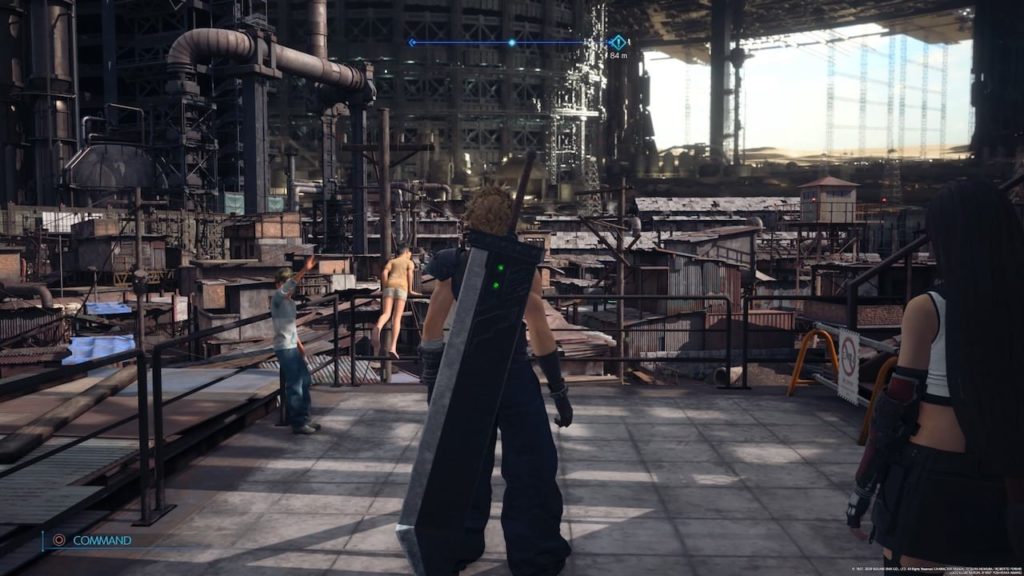 ファイナルファンタジーVII リメイクのプレイ画像