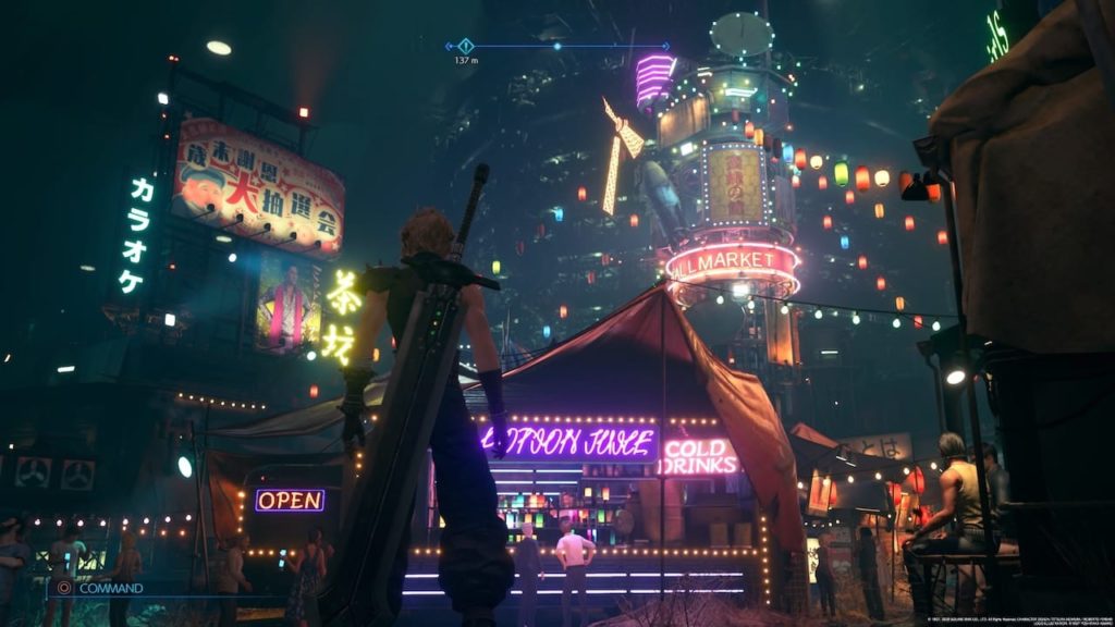 ファイナルファンタジーVII リメイクのプレイ画像