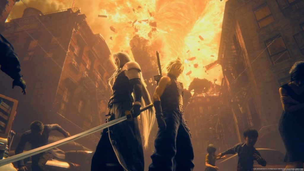 ファイナルファンタジーVII リメイクのプレイ画像
