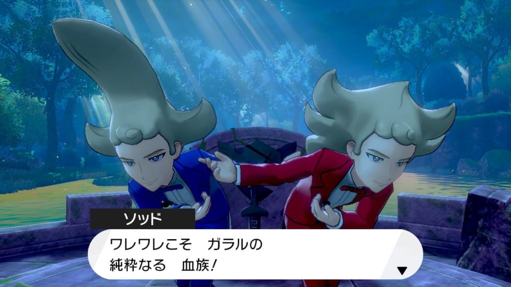 ポケットモンスターソードのソッド&シルディ